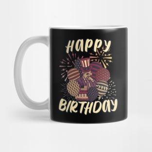 4th of July Funny Joe Biden Happy Birthday Mug